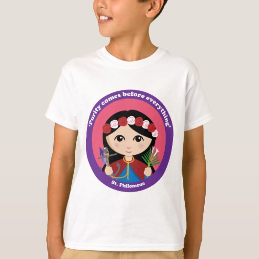 St. Philomena T-shirt (Voorkant)