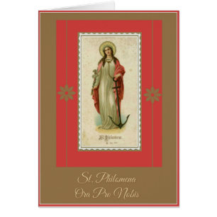 St. Philomena Virgin en Martyr Prayer