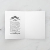 St. Philomena Virgin Martyr Religious Prayer Kaart (Binnen)