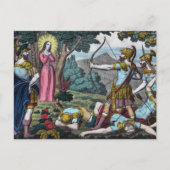 St. Philomena wordt neergeschoten met pijlen Briefkaart (Voorkant)