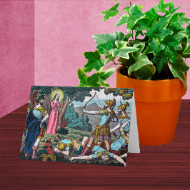 St. Philomena wordt neergeschoten met pijlen Kaart