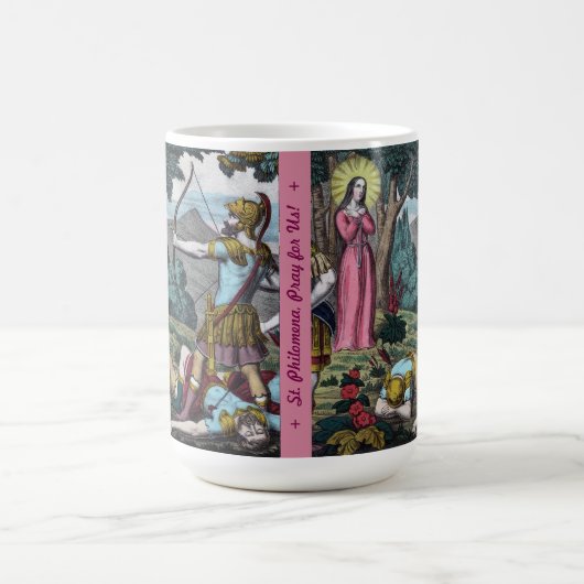 St. Philomena wordt neergeschoten met pijlen Koffiemok (Center)