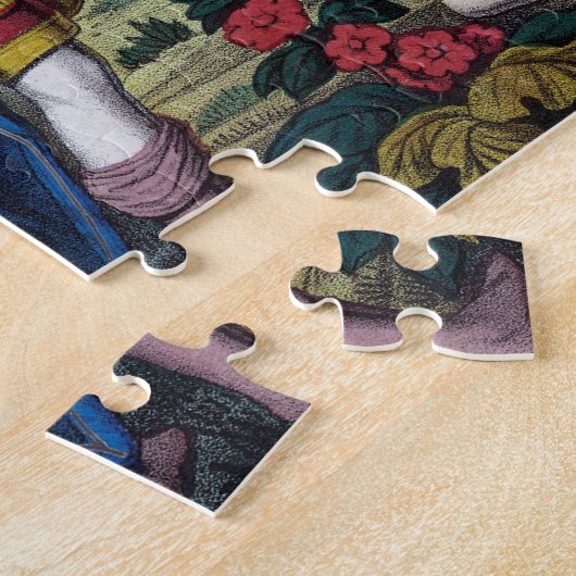 St. Philomena wordt neergeschoten met pijlen Legpuzzel (Zijkant)