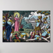 St. Philomena wordt neergeschoten met pijlen Poster (Voorkant)