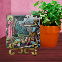 St. Philomena wordt neergeschoten met pijlen