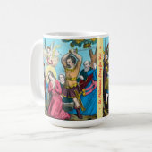 St. Philomena wordt onthoofd Koffiemok (Voorkant links)