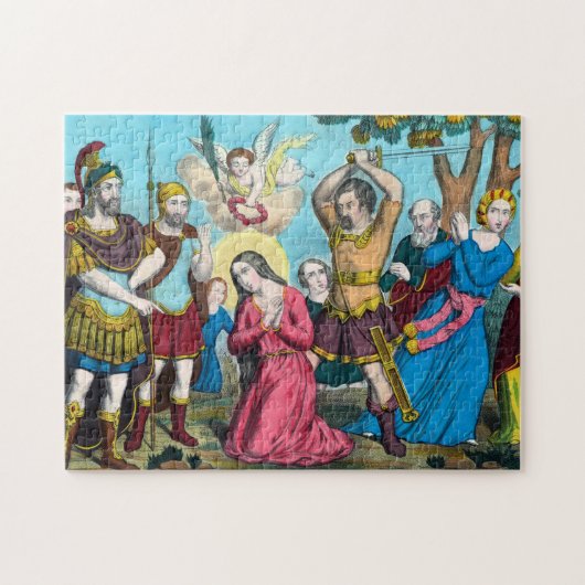 St. Philomena wordt onthoofd Legpuzzel (Horizontaal)