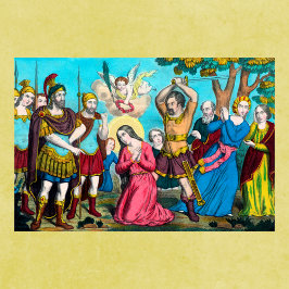 St. Philomena wordt onthoofd Poster