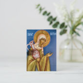 St. Photini Orthodox Christelijk Gebed Kaart Plaatskaartje (Staand voorkant)