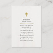 St. Photini Orthodox Christelijk Gebed Kaart Plaatskaartje (Achterkant)
