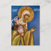 St. Photini Orthodox Christelijk Gebed Kaart Plaatskaartje (Voorkant)