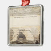 St Pierre Plateau Metalen Ornament (Links)