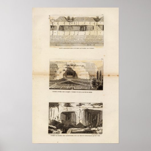 St Pierre Plateau Poster (Voorkant)