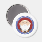 St. Pio van Pietrelcina Magneet (Voorkant / Achterkant)