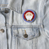 St. Pio van Pietrelcina Ronde Button 5,7 Cm (In situ)