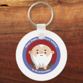 St. Pio van Pietrelcina Sleutelhanger (Voorkant)
