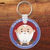 St. Pio van Pietrelcina Sleutelhanger (Voorkant)