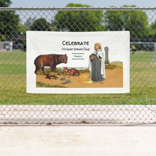 St. Piran of Cornwall (SAE 01) Spandoek (Insitu)