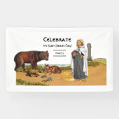 St. Piran of Cornwall (SAE 01) Spandoek (Horizontaal)