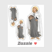 St. Piran of Cornwall (SAE 01) Sticker (Vel)