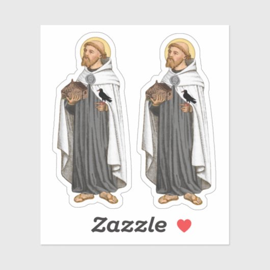 St. Piran of Cornwall (SAE 01) Sticker (Vel)