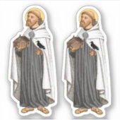 St. Piran of Cornwall (SAE 01) Sticker (Voorkant)