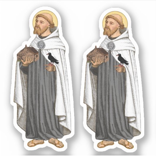 St. Piran of Cornwall (SAE 01) Sticker (Voorkant)