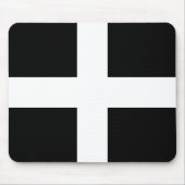 St. Piran’s flag / flag of Cornwall Muismat (Voorkant)