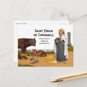 St. Piran van Cornwall (SAE 01) Ansichtkaart Briefkaart