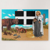 St. Piran van Cornwall (SAE 01) Puzzel (Horizontaal)