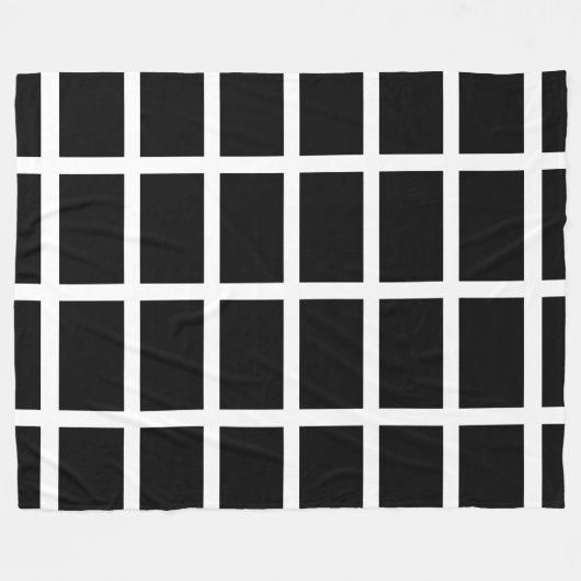 St. Piran vlag/vlag van Cornwall Fleece Blanket (Voorkant (Horizontaal))