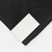 St. Piran vlag/vlag van Cornwall Fleece Blanket (Hoek)