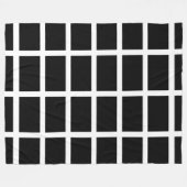 St. Piran vlag/vlag van Cornwall Fleece Blanket Deken (Voorkant (Horizontaal))