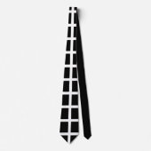 St. Piran vlag/vlag van Cornwall Stropdas (Voorkant)