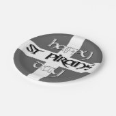 St. Piran's Day met Cornish Flag Papieren Bordje (Gekanteld)