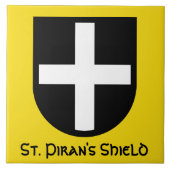 St. Piran's Shield Tegeltje (Voorkant)
