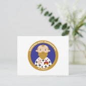 St. Polycarp Briefkaart (Staand voorkant)