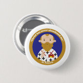St. Polycarp Ronde Button 5,7 Cm (Voorkant /achterkant)