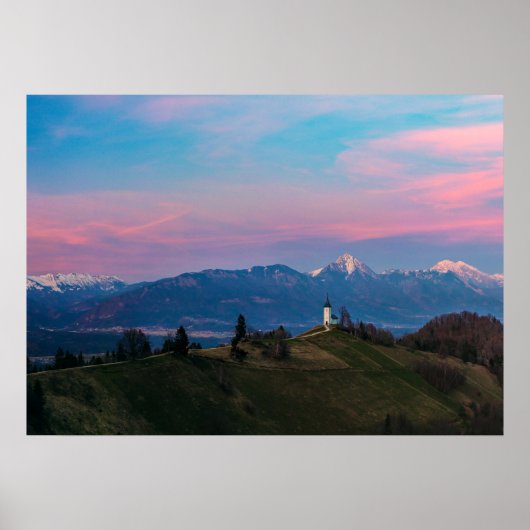 St Primus Jamnik Slovenië Poster (Voorkant)