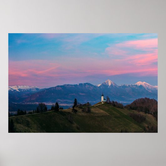 St Primus Jamnik Slovenië Poster (Voorkant)