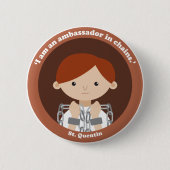 St. Quentin Ronde Button 5,7 Cm (Voorkant)