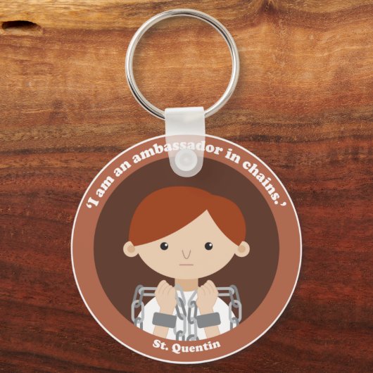 St. Quentin Sleutelhanger (Voorkant)