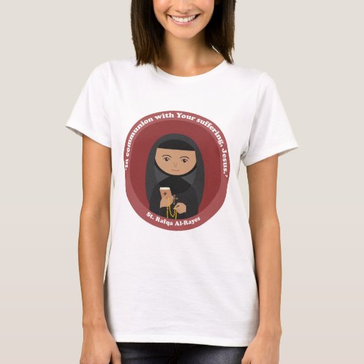 St. Rafqa Al-Rayes T-shirt (Voorkant)