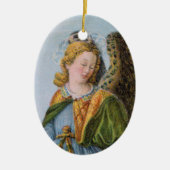 St. Raphael de Archangel (detail; M 017) Keramisch Ornament (Voorkant)