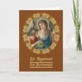 St Raphael de Archangel (M12) Blank Wenskaart Kaart