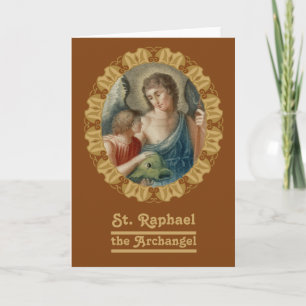 St Raphael de Archangel (M12) Blank Wenskaart Kaart