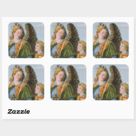 St. Raphael de Archangel & Tobias (detail; M 017) Vierkante Sticker