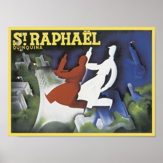 St. Raphael Quinquina Poster (Voorkant)