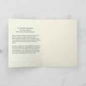 St. Raymond Nonnatus Religieuze Katholieke Prayer Kaart (Binnen)