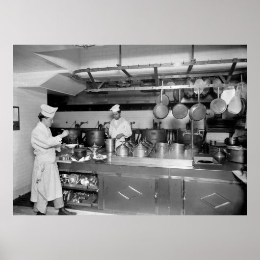 St. Regis Hotel Kitchen, begin jaren '00 Poster (Voorkant)